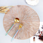 Round Placemat Nebula Cut-Out Non-Slip Easy-Clean