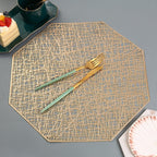 Round Placemat Nebula Cut-Out Non-Slip Easy-Clean