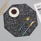 Round Placemat Nebula Cut-Out Non-Slip Easy-Clean