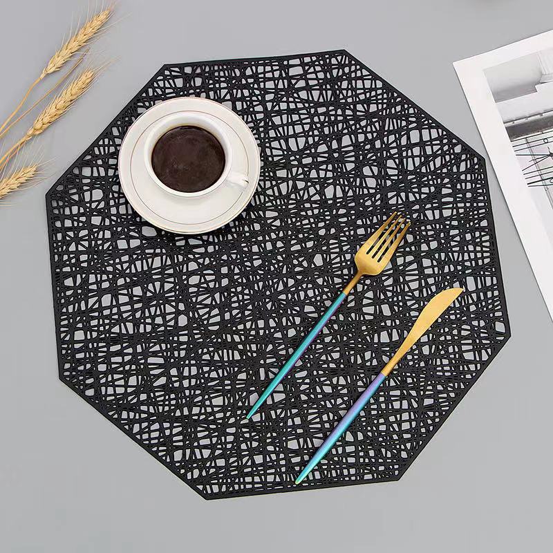 Round Placemat Nebula Cut-Out Non-Slip Easy-Clean