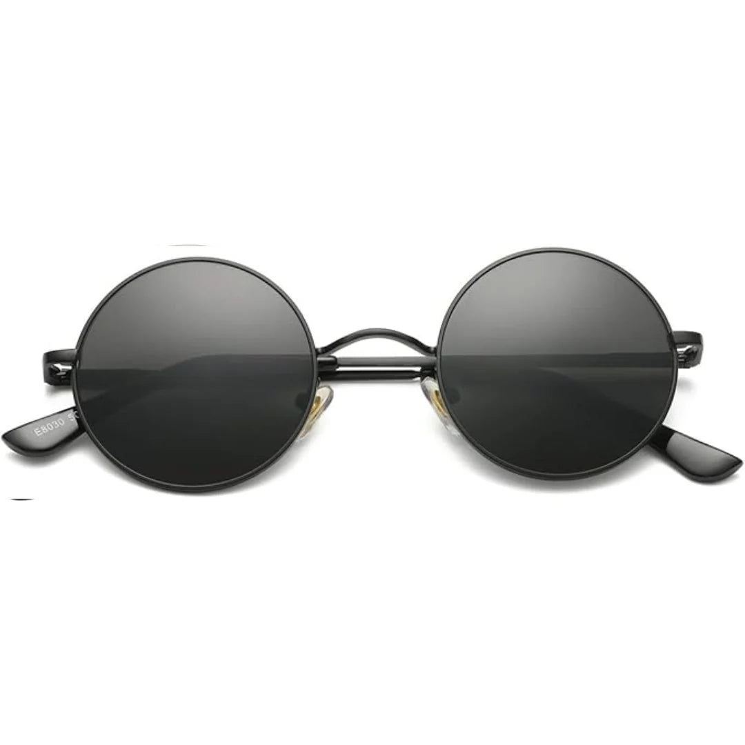 Round Sunglasses Polarized Anti-Glare & 100% UV Lightweight Frame