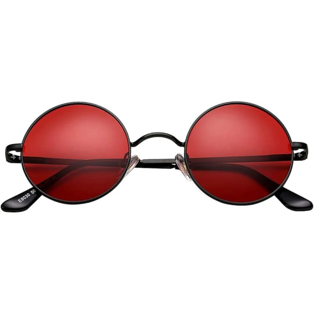 Round Sunglasses Polarized Anti-Glare & 100% UV Lightweight Frame