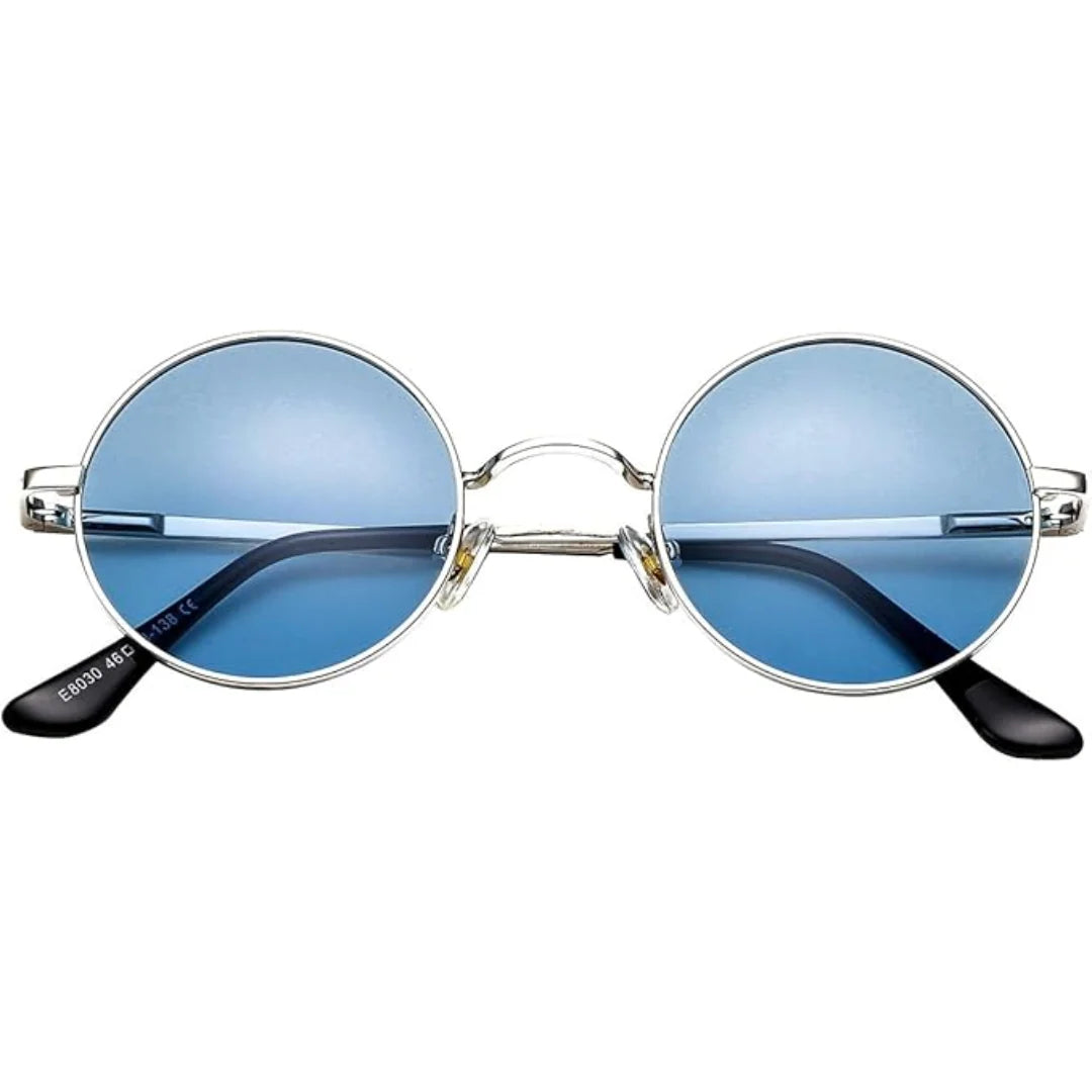 Round Sunglasses Polarized Anti-Glare & 100% UV Lightweight Frame