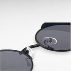 Round Sunglasses Polarized UV400 Metal Frame