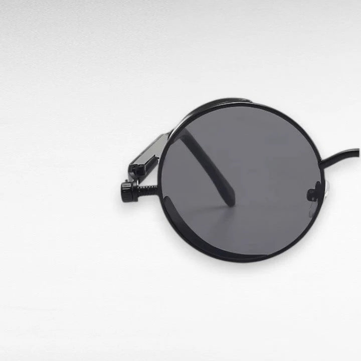 Round Sunglasses Polarized UV400 Metal Frame