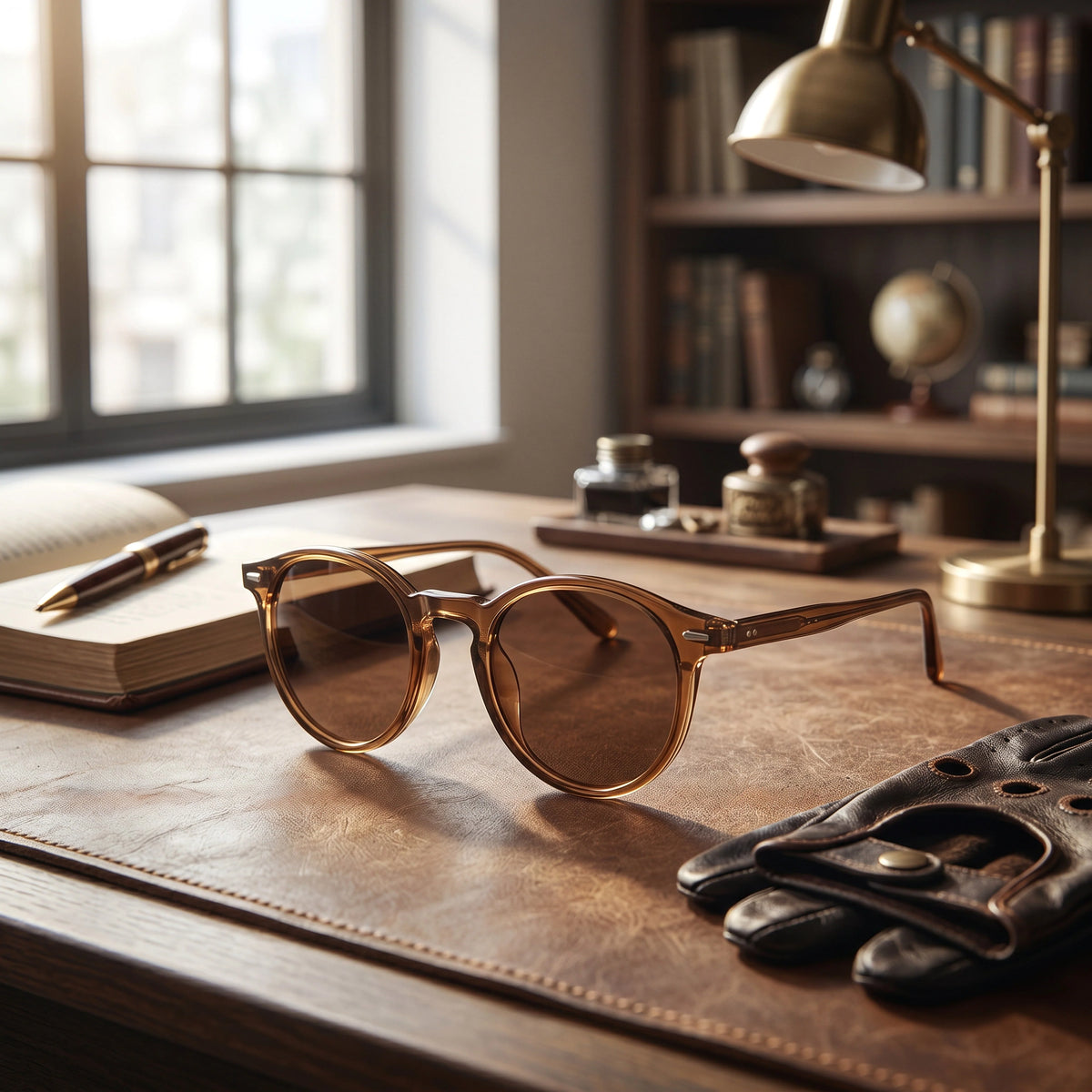 Round Sunglasses Polycarbonate Full Frame & Comfortable Fit