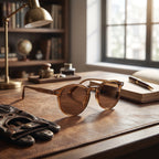 Round Sunglasses Tortoiseshell Full Frame Decorative Lenses