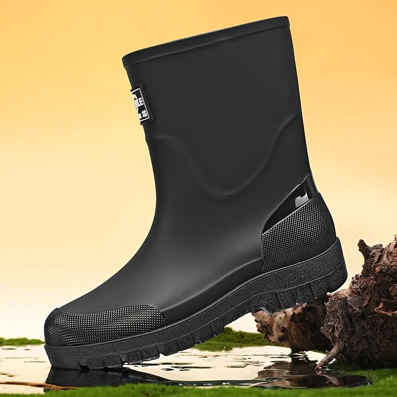 Rubber Boots Waterproof Slip-Resistant EVA Insole