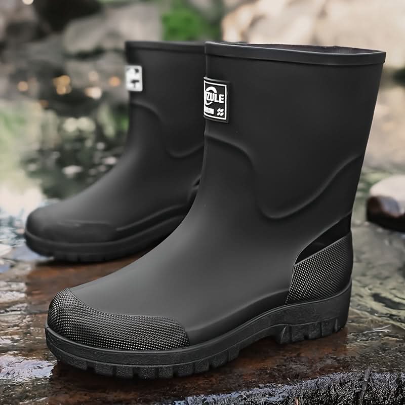 Rubber Boots Waterproof Slip-Resistant EVA Insole
