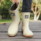 Rubber Boots Waterproof Slip-Resistant EVA Insole