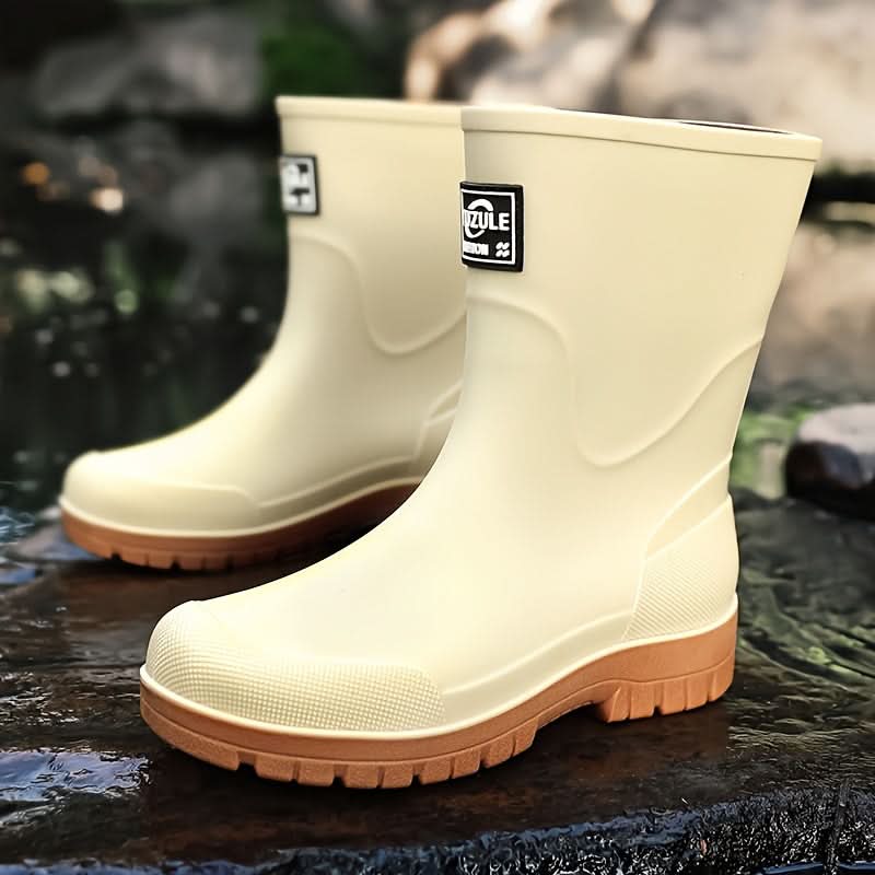 Rubber Boots Waterproof Slip-Resistant EVA Insole