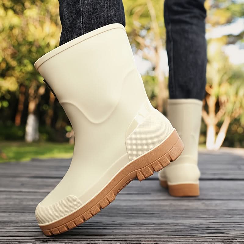 Rubber Boots Waterproof Slip-Resistant EVA Insole