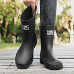 Rubber Boots Waterproof Slip-Resistant EVA Insole