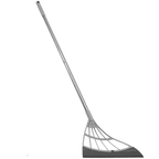 Rubber Broom Telescopic Reach & Wide Blade