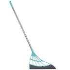 Rubber Broom Telescopic Reach & Wide Blade