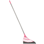 Rubber Broom Telescopic Reach & Wide Blade