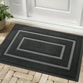 Rubber Doormat Water-Repellent Non-Slip Low-Profile