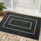 Rubber Doormat Water-Repellent Non-Slip Low-Profile