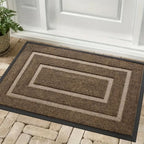 Rubber Doormat Water-Repellent Non-Slip Low-Profile