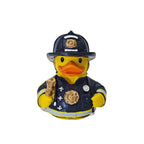 Rubber Duck Firefighter Design Waterproof & Durable