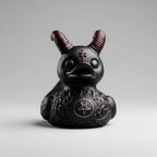 Rubber Duck Gothic Spiked Collar & Chains