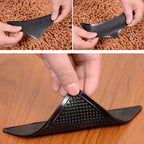 Rug Gripper Pads Non-Slip Self-Adhesive & Residue-Free