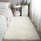 Rug Plush Long Microfiber Pile Non-Slip Backing