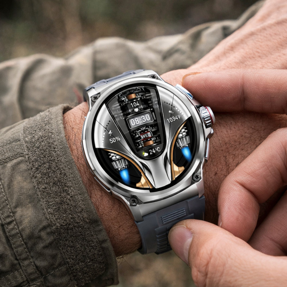 Rugged Smartwatch Multi-Sport Tracking Bluetooth & Phone Alerts