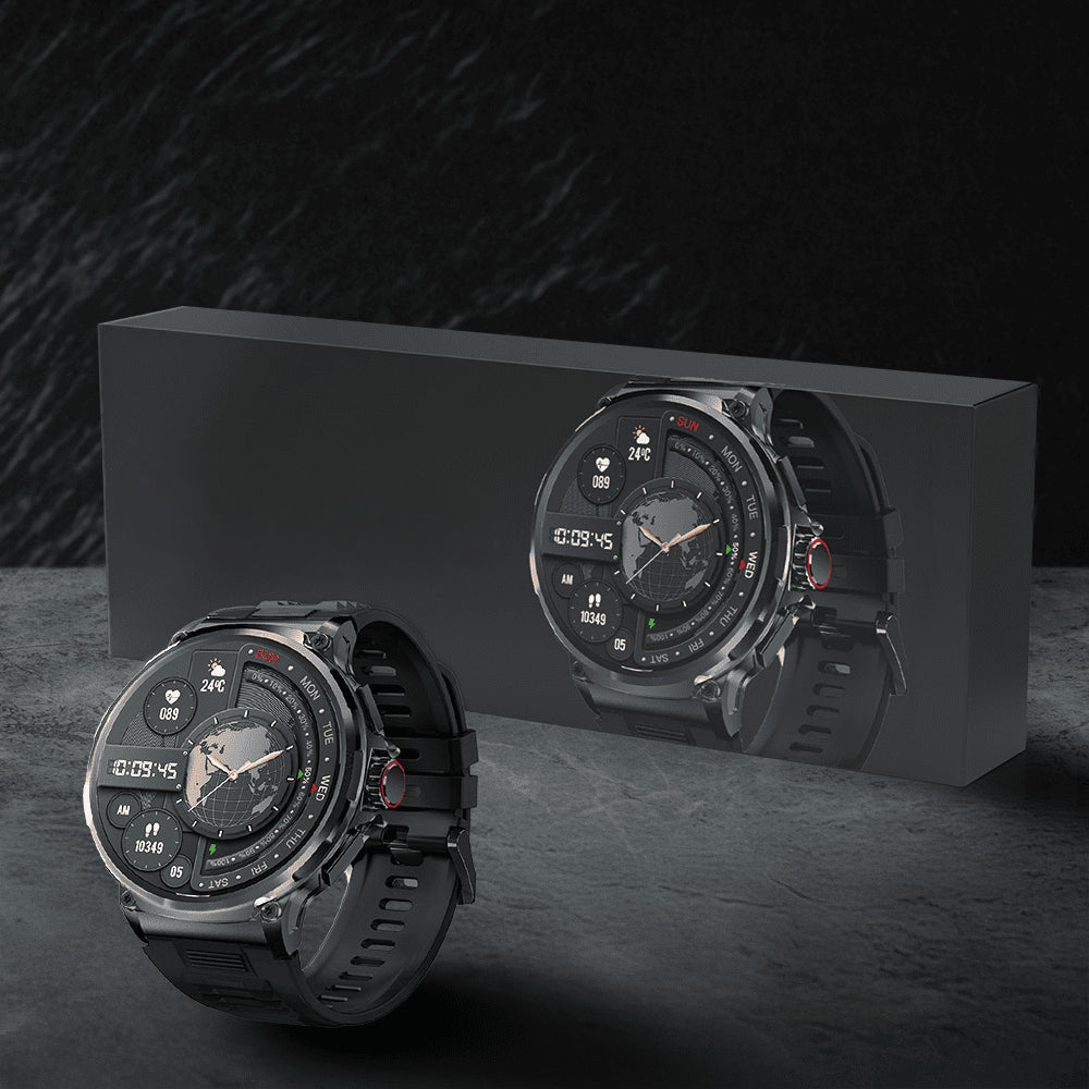 Rugged Smartwatch Multi-Sport Tracking Bluetooth & Phone Alerts