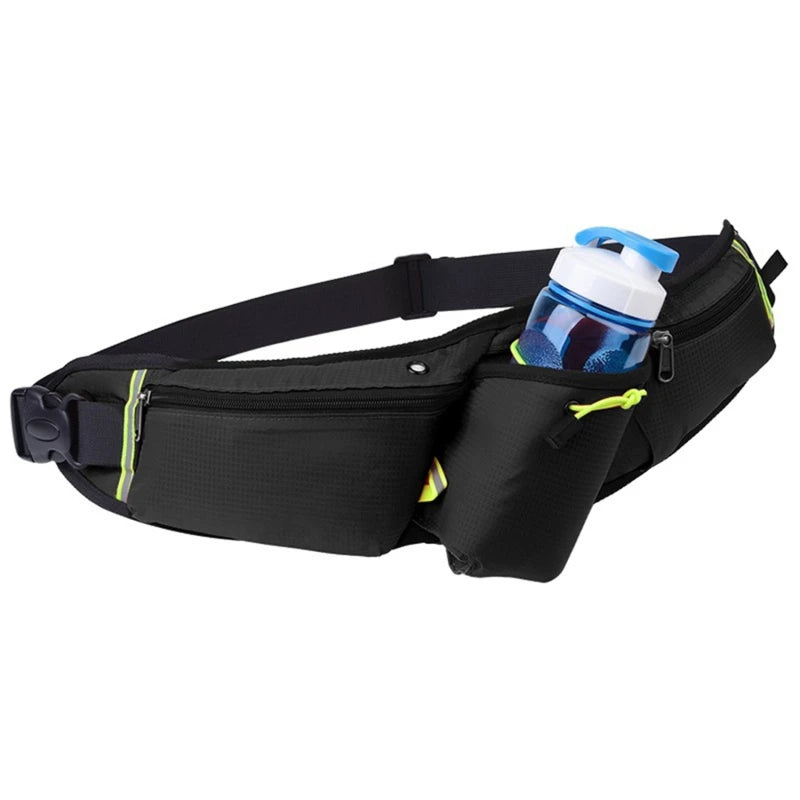 Running Belt Waterproof Bottle Holder Adjustable Strap