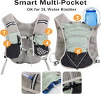 Running Hydration Vest Ultra-Light 3D Mesh Six Pockets