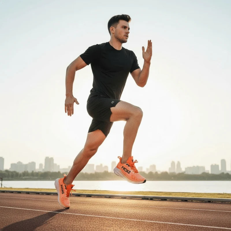 Running Shoes Lightweight Cushioned Breathable for Training