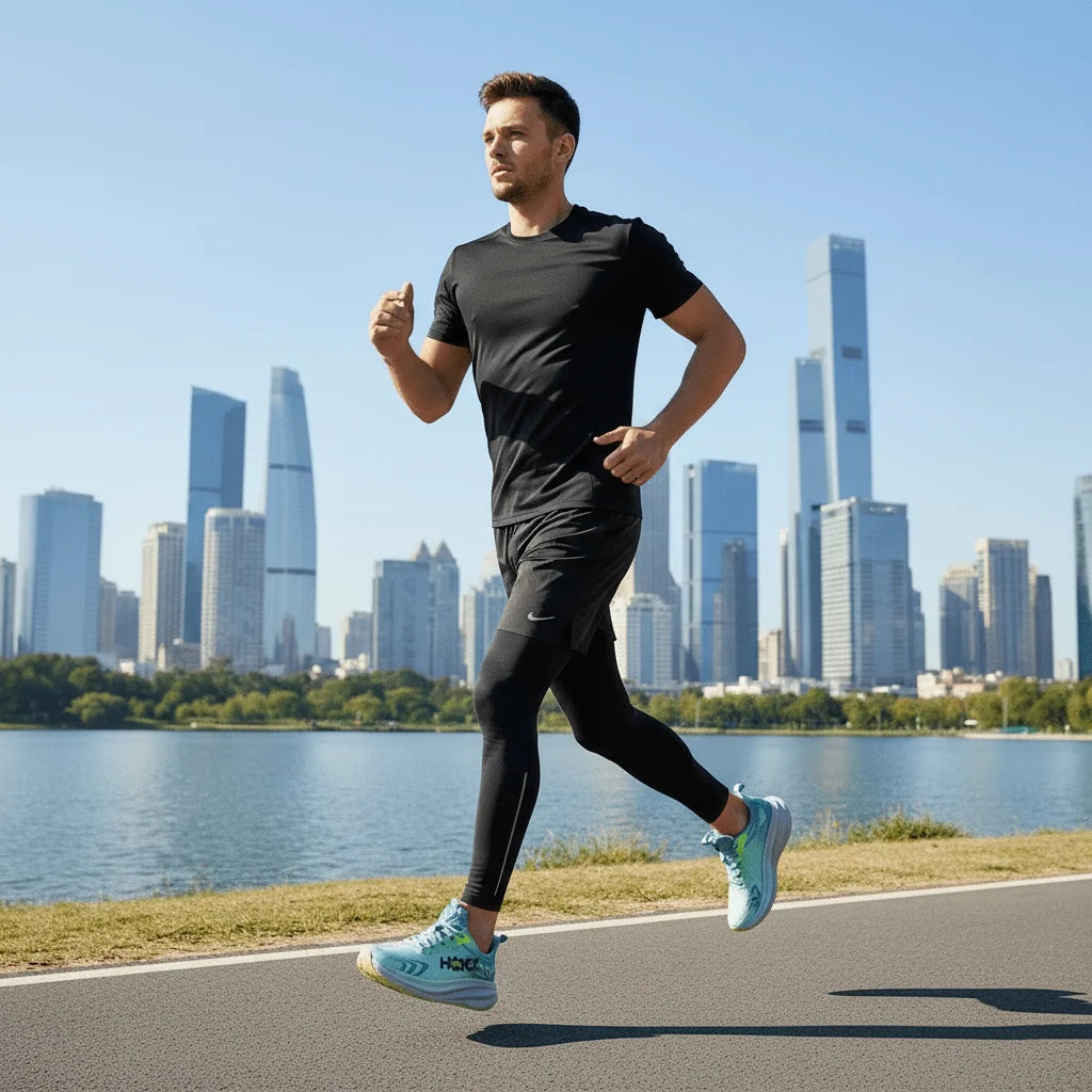 Running Shoes Lightweight Cushioned Breathable for Training