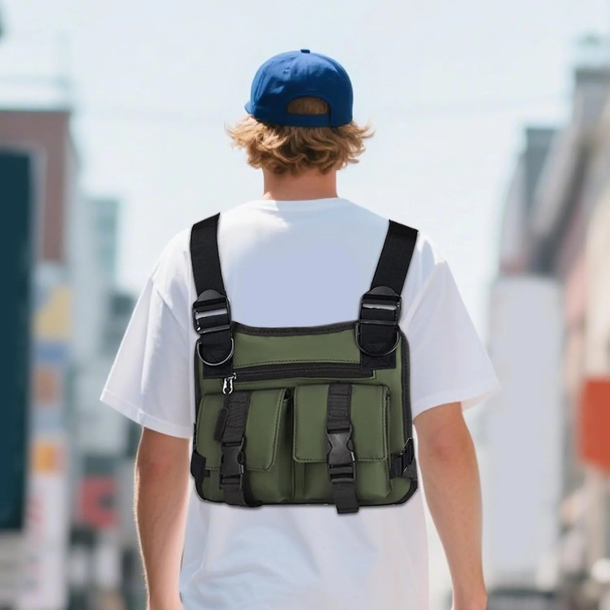 Running Vest Lightweight Multi-Pocket Adjustable Ergonomic Fit