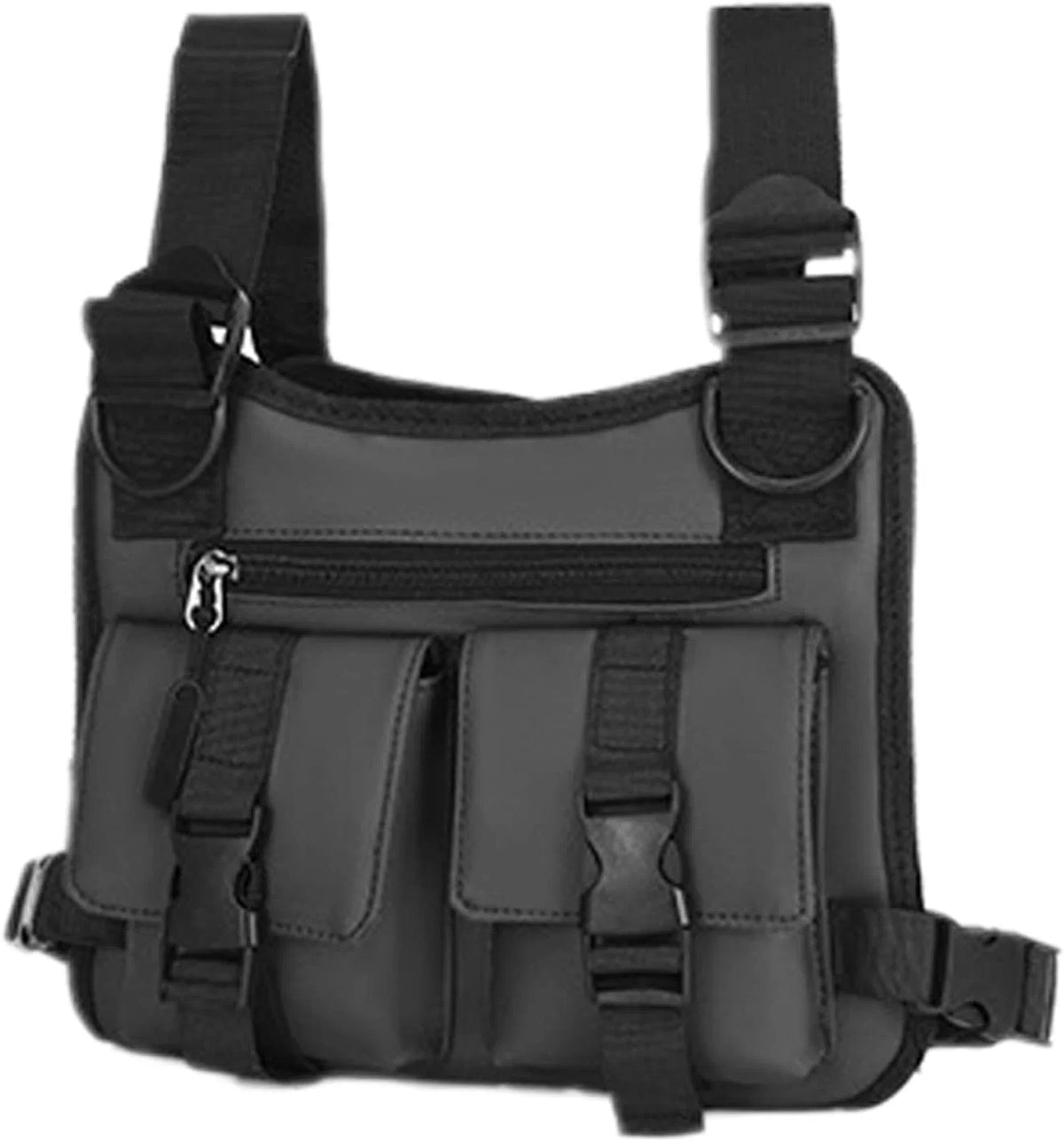 Running Vest Lightweight Multi-Pocket Adjustable Ergonomic Fit