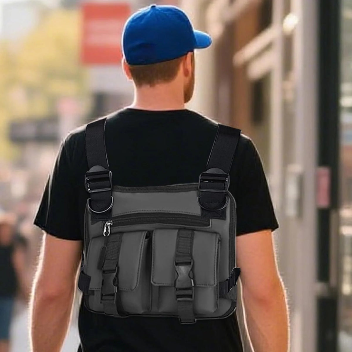 Running Vest Lightweight Multi-Pocket Adjustable Ergonomic Fit