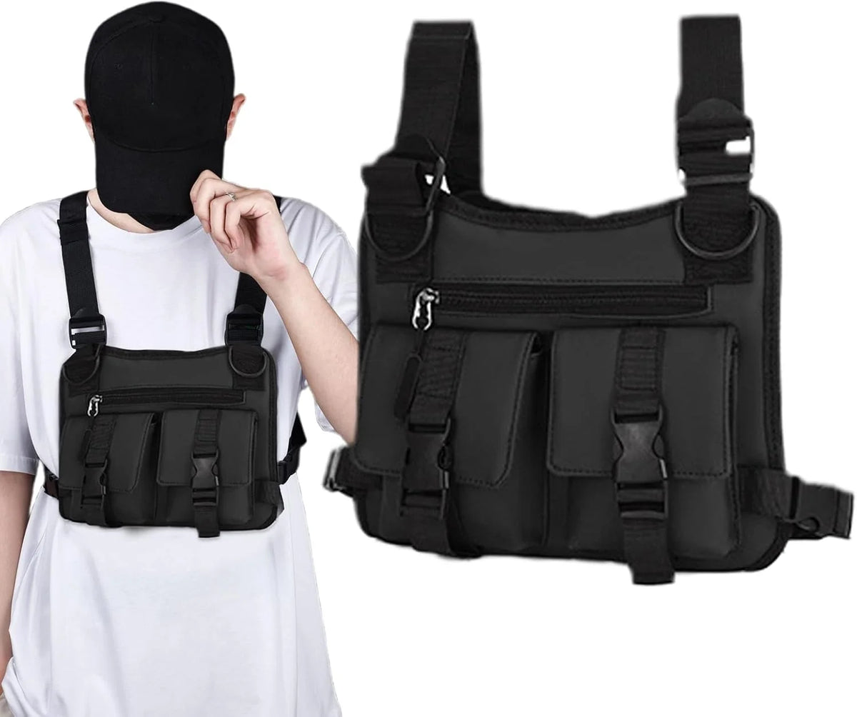 Running Vest Lightweight Multi-Pocket Adjustable Ergonomic Fit