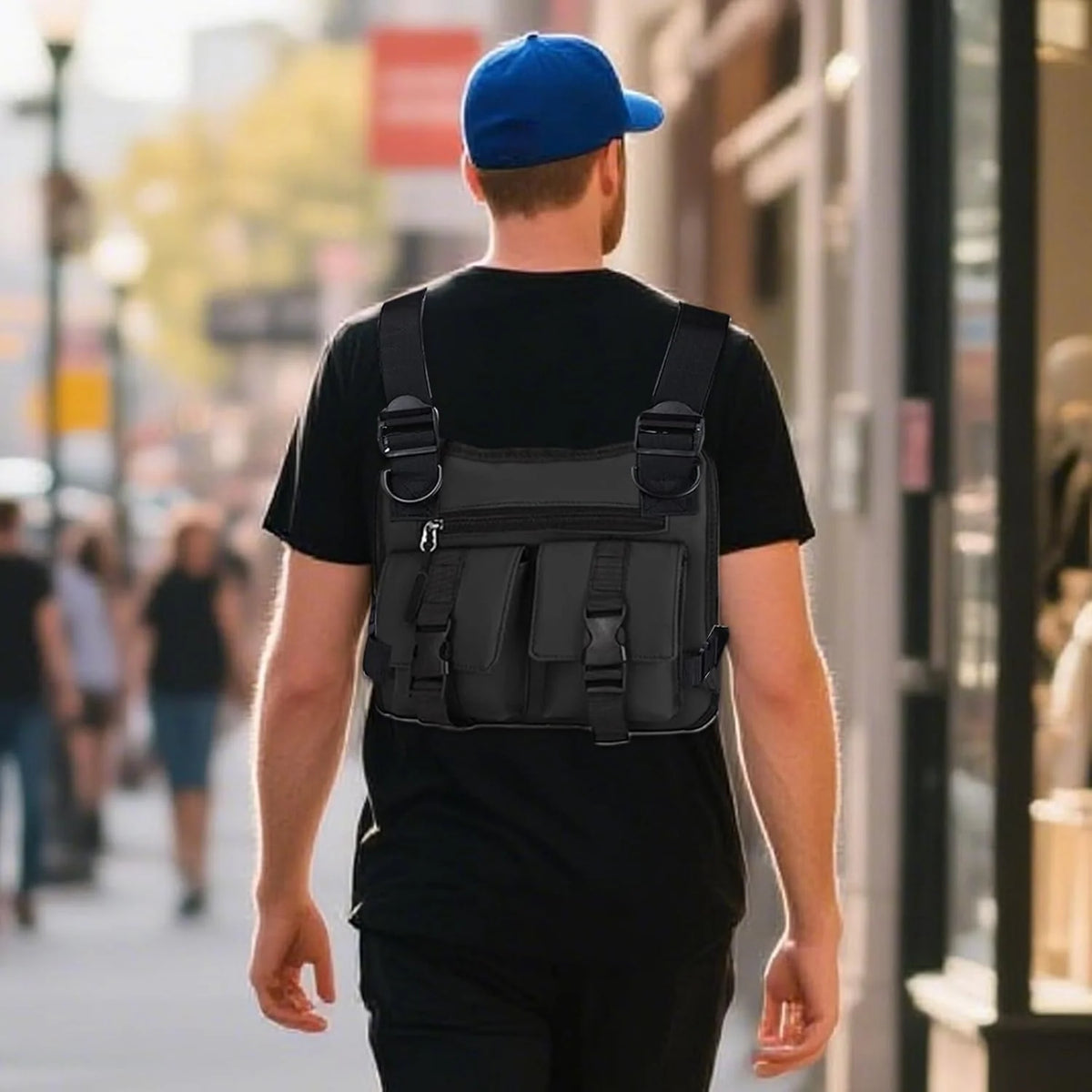 Running Vest Lightweight Multi-Pocket Adjustable Ergonomic Fit