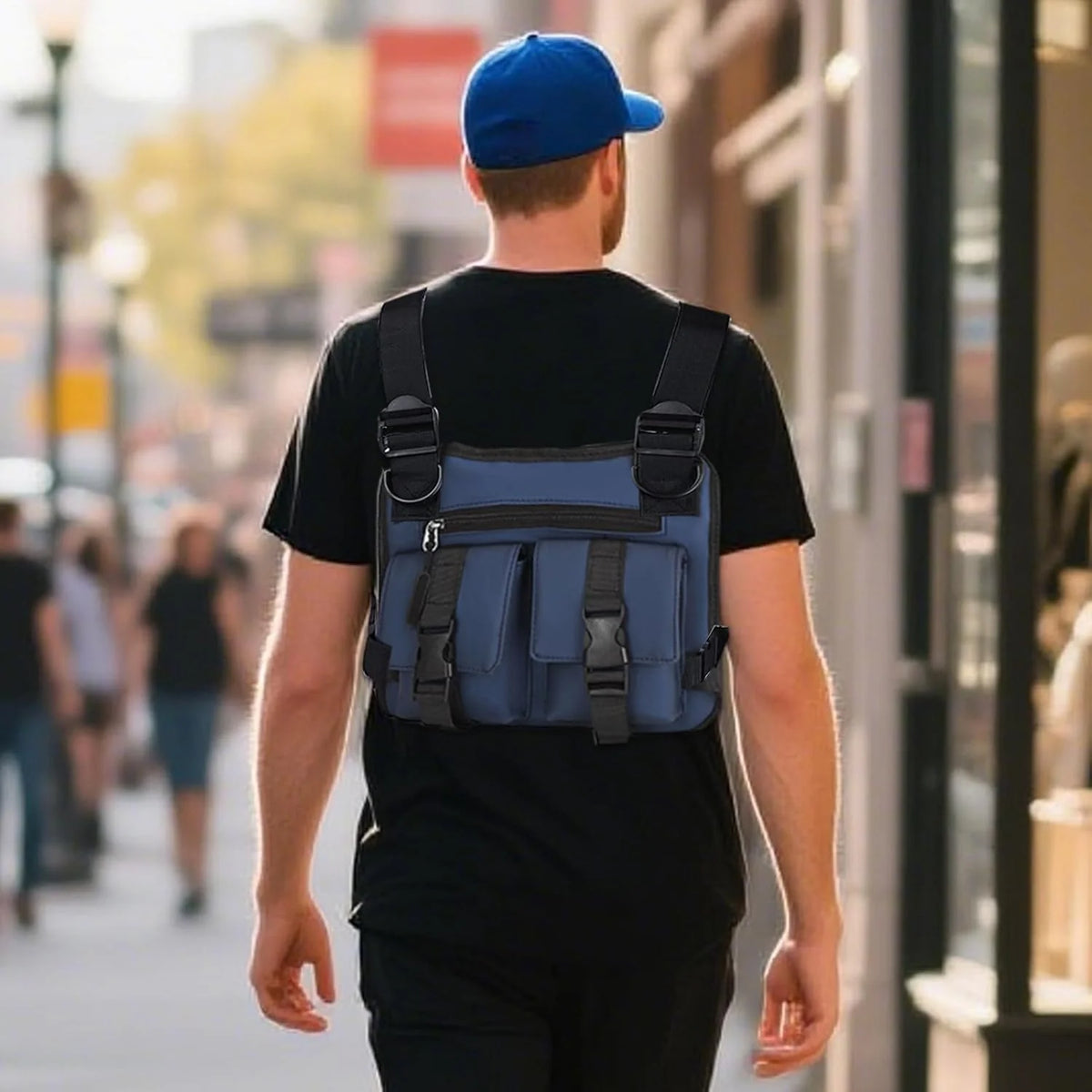Running Vest Lightweight Multi-Pocket Adjustable Ergonomic Fit