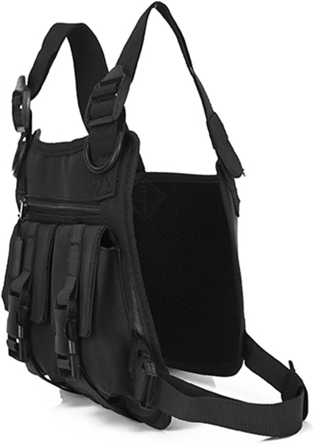 Running Vest Lightweight Multi-Pocket Adjustable Ergonomic Fit