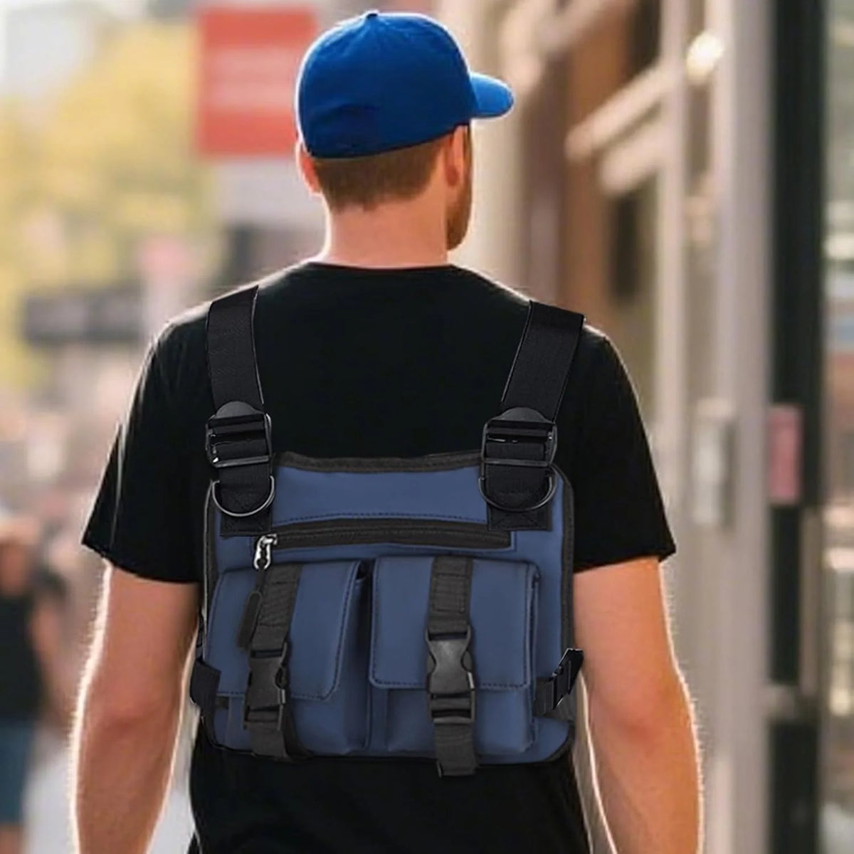 Running Vest Lightweight Multi-Pocket Adjustable Ergonomic Fit