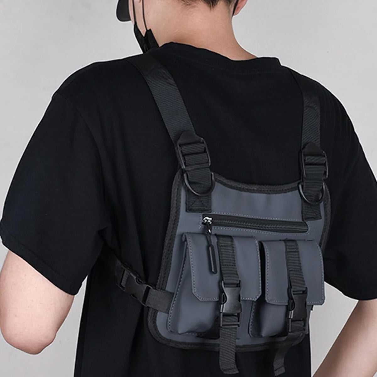 Running Vest Lightweight Multi-Pocket Adjustable Ergonomic Fit