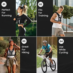Running Vest Ultra-Light Breathable Hydration Holder & Phone Pocket