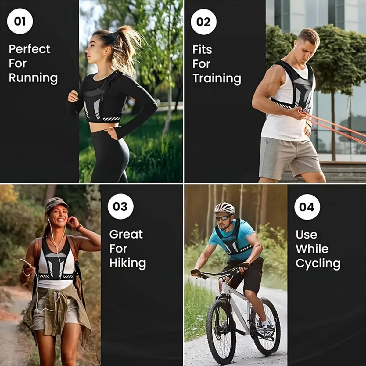 Running Vest Ultra-Light Breathable Hydration Holder & Phone Pocket