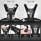 Running Vest Ultra-Light Breathable Hydration Holder & Phone Pocket