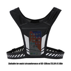 Running Vest Ultra-Light Breathable Hydration Holder & Phone Pocket