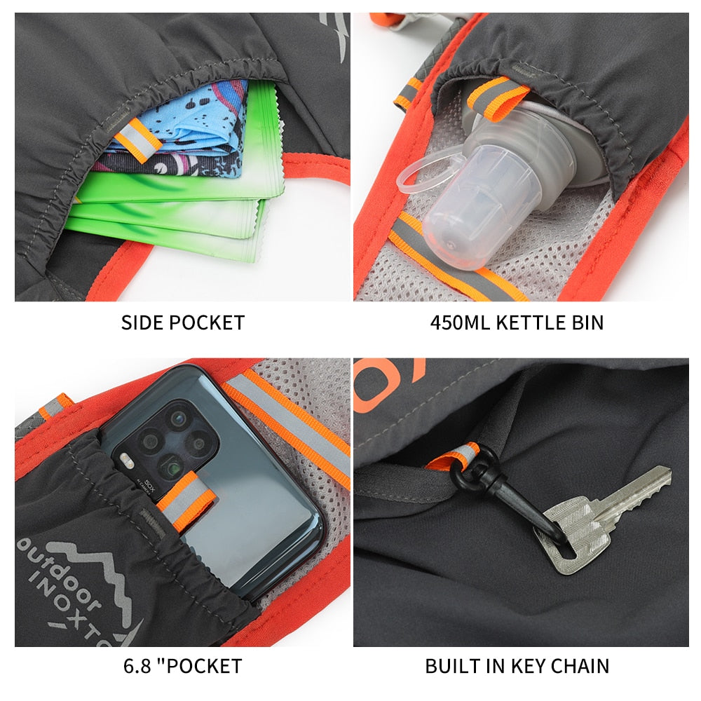 Running Vest Ultralight Breathable Mesh & Adjustable Fit