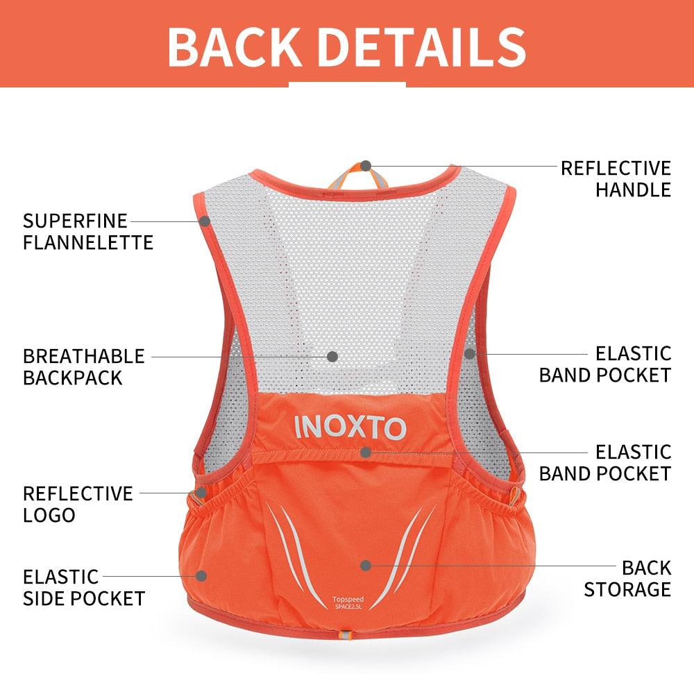 Running Vest Ultralight Breathable Mesh & Adjustable Fit