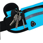 Running Waist Bag Water-Repellent Headphone Jack Adjustable Strap
