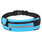 Running Waist Bag Water-Repellent Headphone Jack Adjustable Strap
